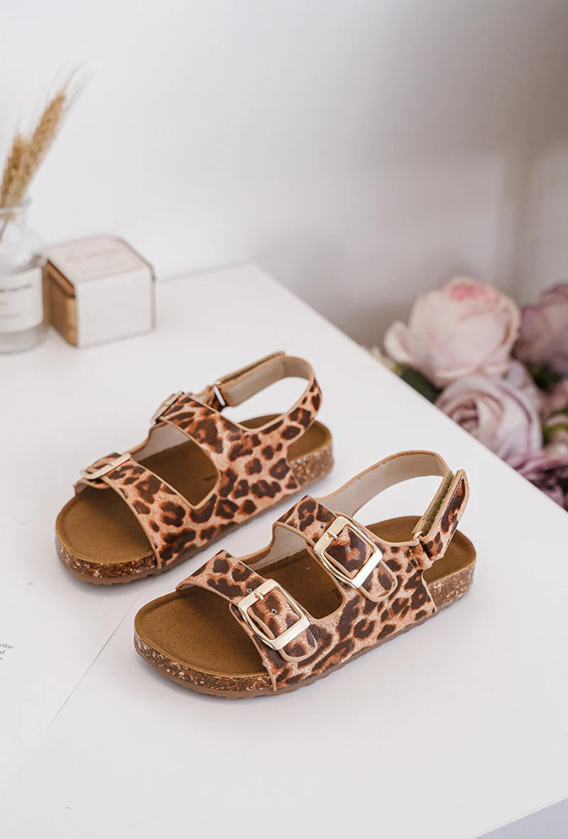 sandale  Poppy Léopard