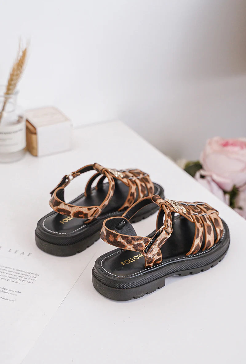 sandale Miko Léopard