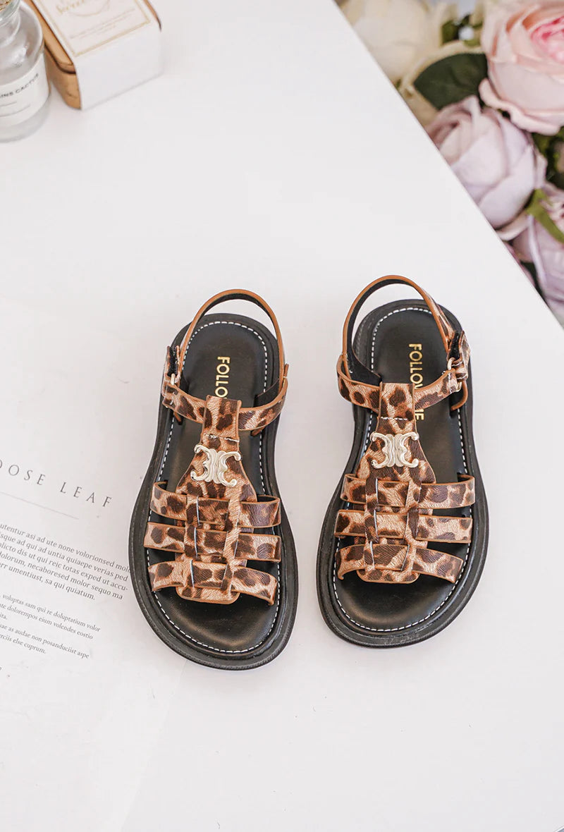 sandale Miko Léopard