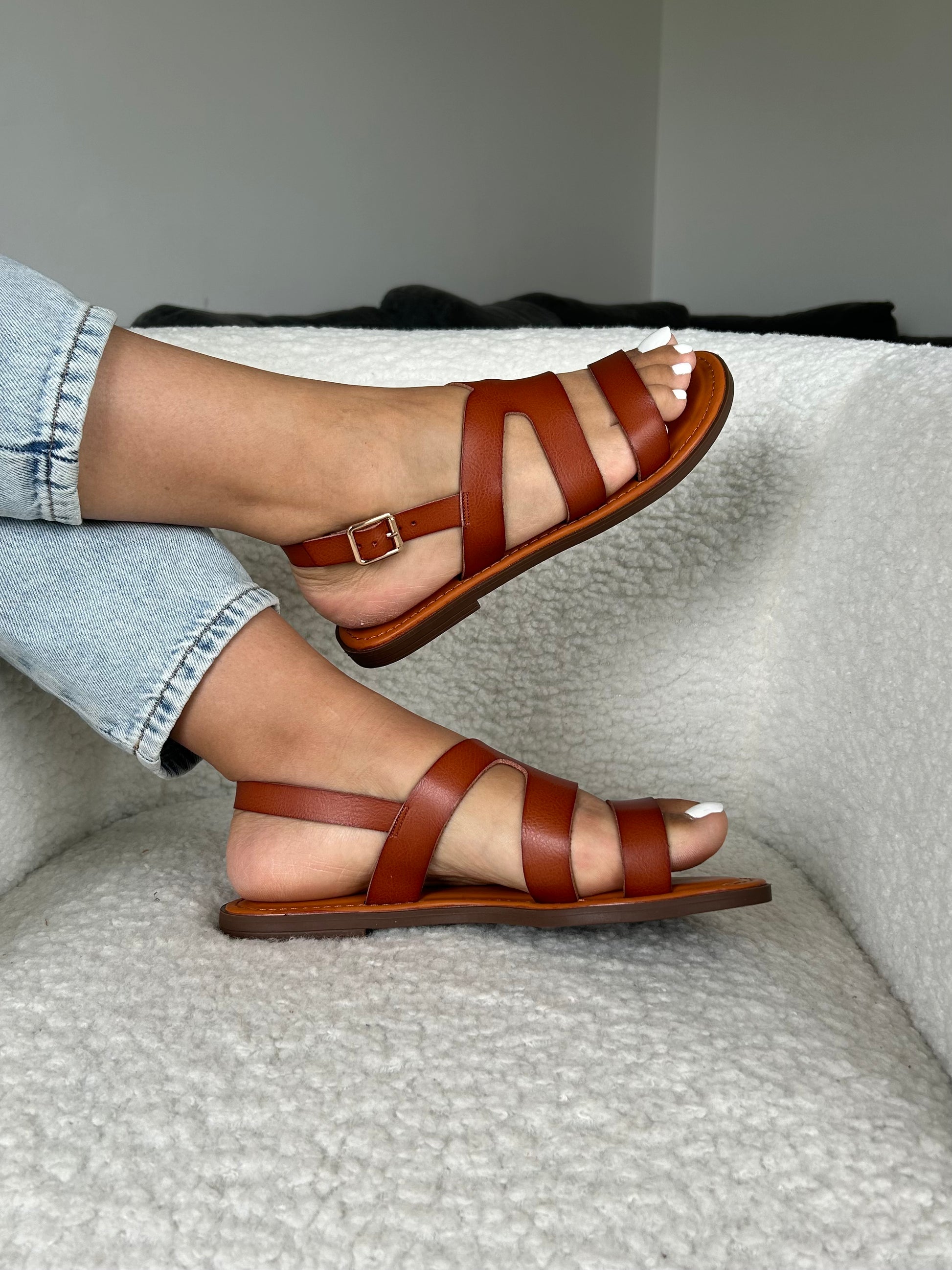 Brown Gisele sandals